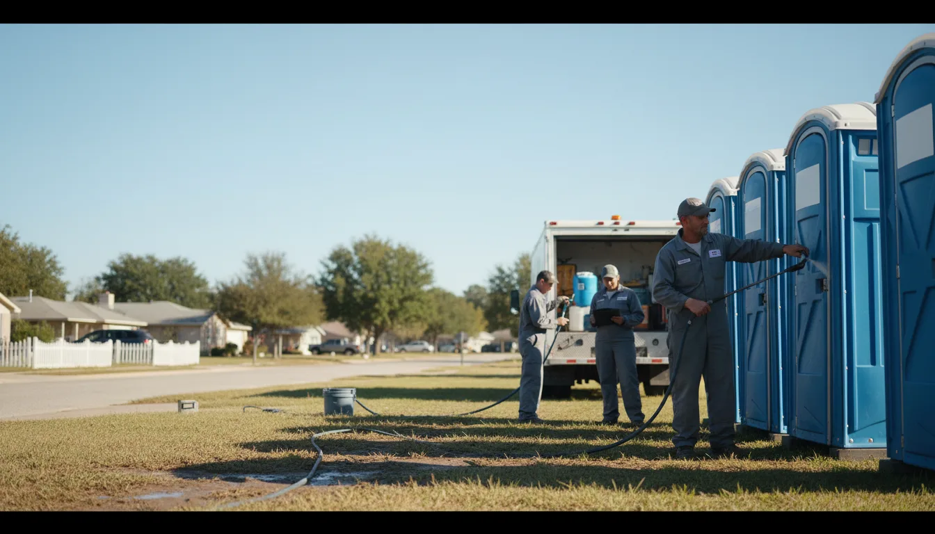 Long-Term Portable Toilet Rental in Bentonville, OH near me